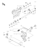 KAWASAKI, ZX400PRFNN 2024,ZX400PSFNN 2025, GANGSCHALTUNG