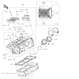 KAWASAKI, EL450BRFNN 2024,EL450BSFNN 2025, ZYLINDERKOPF