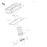 KAWASAKI, EL450BRFNN 2024,EL450BSFNN 2025, ZYLINDER/KOLBEN