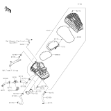 KAWASAKI, EL450BRFNN 2024,EL450BSFNN 2025, LUFTFILTER