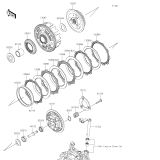 KAWASAKI, EL450BRFNN 2024,EL450BSFNN 2025, KUPPLUNG