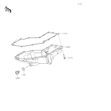KAWASAKI, EL450BRFNN 2024,EL450BSFNN 2025, ÖLWANNE