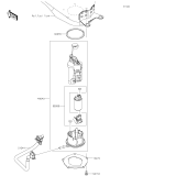 KAWASAKI, EL450BRFNN 2024,EL450BSFNN 2025, BENZINPUMPE