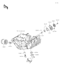 KAWASAKI, EL450BRFNN 2024,EL450BSFNN 2025, ÖLPUMPE