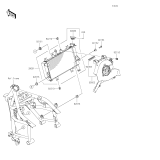 KAWASAKI, EL450BRFNN 2024,EL450BSFNN 2025, RADIATOR