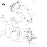 KAWASAKI, EL450BRFNN 2024,EL450BSFNN 2025, WASSEROHR