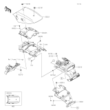 KAWASAKI, EL450BRFNN 2024,EL450BSFNN 2025, SCHUTZBLECH HINTER