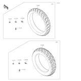 KAWASAKI, EL450BRFNN 2024,EL450BSFNN 2025, REIFEN