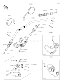 KAWASAKI, EL450BRFNN 2024,EL450BSFNN 2025, LENKER