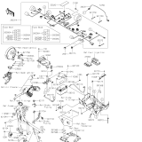 KAWASAKI, EL450BRFNN 2024,EL450BSFNN 2025, GEHÄUSE ELEKTRIK