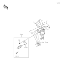 KAWASAKI, EL450BRFNN 2024,EL450BSFNN 2025, ZUBEHÖR(HELMSCHLOSS)