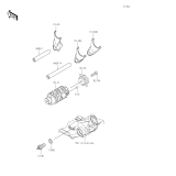 KAWASAKI, BJ230BSFNN 2025, GANGSCHALTUNG/SCHALTGABEL