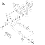 KAWASAKI, BJ230BSFNN 2025, SCHWINGENARM