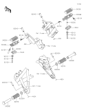 KAWASAKI, BJ230BSFNN 2025, FUSSRASTE