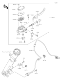KAWASAKI, BJ230BSFNN 2025, HAUPTBREMSZYLINDER VORDERRAD