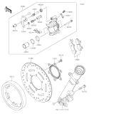KAWASAKI, BJ230BSFNN 2025, VORDERRADBREMSE