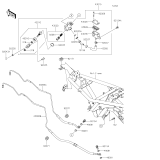 KAWASAKI, BJ230BSFNN 2025, HAUPTBREMSZYLINDER HINTER