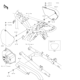 KAWASAKI, BJ230BSFNN 2025, SEITENVERKLEIDUNG/KETTENSCHUTZ
