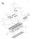 KAWASAKI, ZX1100HSFNN 2025, ZYLINDERKOPF