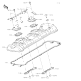 KAWASAKI, ZX1100HSFNN 2025, ZYLINDERKOPFDECKEL