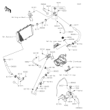 KAWASAKI, ZX1100HSFNN 2025, WASSEROHR