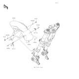 KAWASAKI, ZX1100HSFNN 2025, SCHUTZBLECH VORNE