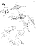 KAWASAKI, ZX1100HSFNN 2025, SCHUTZBLECH HINTER