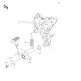 KAWASAKI, ZX1100HSFNN 2025, BREMSPEDAL