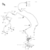 KAWASAKI, ZX1100HSFNN 2025, BREMSLEITUNG