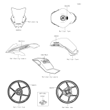 KAWASAKI, ZX1100HSFNN 2025, AUFKLEBER