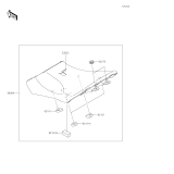 KAWASAKI, ZX1100HSFNN 2025, ZUBEHÖR(SITZ)