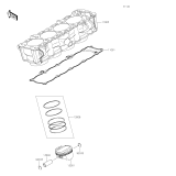 KAWASAKI, KLZ1100ASFNN 2025, ZYLINDER/KOLBEN