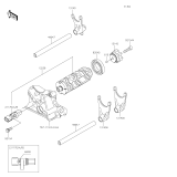 KAWASAKI, KLZ1100ASFNN 2025, GANGSCHALTUNG/SCHALTGABEL