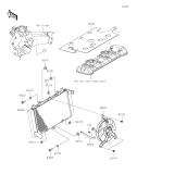 KAWASAKI, KLZ1100ASFNN 2025, RADIATOR