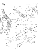 KAWASAKI, KLZ1100ASFNN 2025, AUFHÄNGUNG/STOSSDÄMPFER