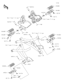KAWASAKI, KLZ1100ASFNN 2025, FUSSRASTE