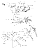 KAWASAKI, KLZ1100ASFNN 2025, SCHUTZBLECH HINTER
