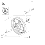 KAWASAKI, KLZ1100ASFNN 2025, VORDERRAD