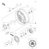 KAWASAKI, KLZ1100ASFNN 2025, HINTERRAD