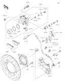 KAWASAKI, KLZ1100ASFNN 2025, HAUPTBREMSZYLINDER HINTER