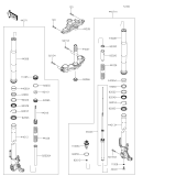KAWASAKI, KLZ1100ASFNN 2025, VORDERRADGABEL