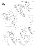 KAWASAKI, KLZ1100ASFNN 2025, ABDECKUNG