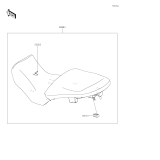KAWASAKI, KLZ1100ASFNN 2025, ZUBEHÖR(SITZ)